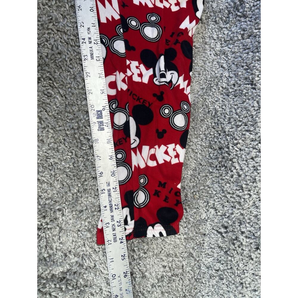 Disney Mickey Mouse Sleepwear Pajama Pants Size Large Cozy Lounge Womens - Picture 7 of 9